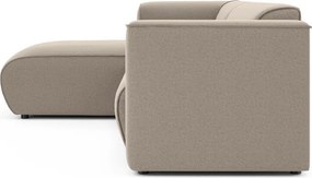 Светлокафяв ъглов диван (ляв ъгъл) Merid – Ropez