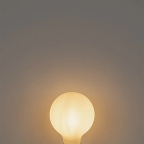 Комплект от 5 E27 3-степенна димируема LED лампа G95 матирано стъкло 5W 550 lm 2700K