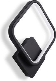 LED аплик LHJ122-W Черен