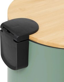 Кош 5five Modern Color, Метал и бамбук, 30 L - Бял