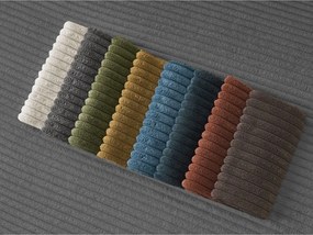 Тъмносиво кресло от рипсено кадифе Giorgia – Bobochic Paris