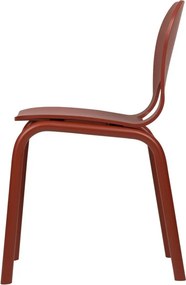 Червен трапезен стол Atto – noo.ma