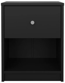 Черно нощно шкафче May – Tvilum
