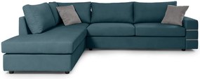 Ъглов диван Holmes-Petrol-Left