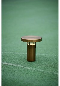 LED затъмняваща се настолна лампа бронзова (височина 20 cm) BringMe – Hübsch