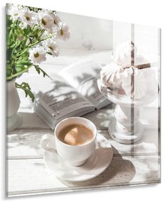 Картина върху стъкло 30x30 cm Meringue – Styler