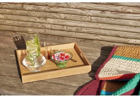 Поднос за сервиране дървен поднос 35x45 cm Structure – Hübsch