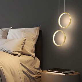 Висяща LED лампа G112-CP Gold