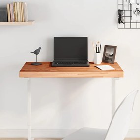 3188897 vidaXL Плот за маса 80x40x4 см правоъгълен масивен бук