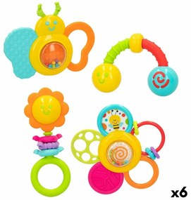 Rattle set Winfun 4 Части 16 x 16 x 4,5 cm (6 броя)