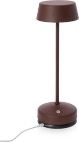 LED настолно затъмняващо се/с безжично зарядно външно осветително тяло с USB ø 11 cm Esprit – Bizzotto