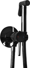Смесител за биде Lungo Loop Black Metallic