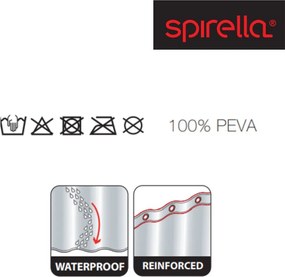 Завеса за душ 180x200 cm Goldfish – Spirella