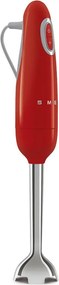 Пасатор Smeg HBF11RDEU, 700 W, 14850 об/мин, Турбо функция, Противоплъзгаща дръжка, Червен