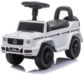 Push автомобил Mercedes G350d 2xAA бял/черен