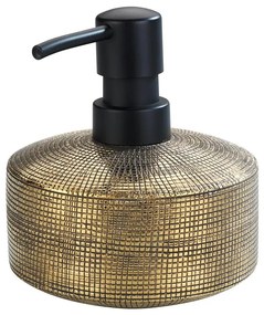 WENKO 24401100 - Дозатор за течен сапун RIVARA 400 ml, златист