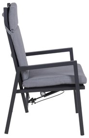 Сив градински стол метален Sintra – Garden Pleasure