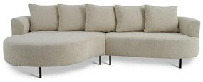 Бежов ъглов диван (ляв ъгъл) Vitoria – Scandic