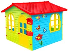Mochtoys - Голяма детска къща с дъска за рисуване