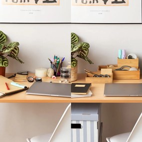 Бамбуков органайзер Woody, 30 x 15 x 6,35 cm - Compactor