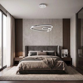Пендел LED +дистанционно управление APP798-cp Chrome