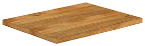 370597 vidaXL Плот за маса, жив ръб, 90x60x3,8 см, масивно дърво манго