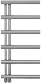 Релса за кърпи с отопление Inox Accent I-Сив