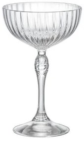 Комплект 6бр стъклени чаши за коктейли " COCKTAIL COUPE" 230мл AMERICA '20s-(1.22137)
