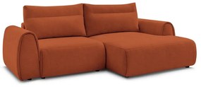 Оранжев ъглов диван Aden – Bobochic Paris