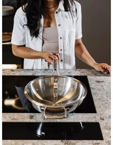 Уок тиган с капак от неръждаема стомана ø 30 cm Chili Ta – FABINI