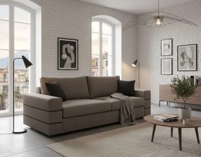 Триместен диван Holmes-Mocca