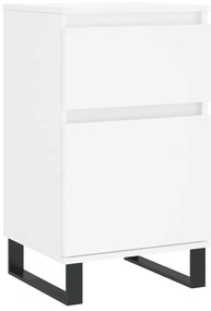 831164 vidaXL Бюфет бял 40x35x70 см инженерно дърво