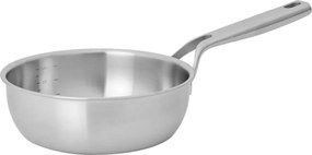 Касерола от неръждаема стомана с капак подходящо за индукционен котлон 1,5 l Lucca 3.0 – FABINI