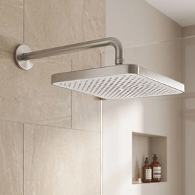 Правоъгълна душ пита REA JS-032 Brushed Nickel