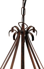 Интелигентна полилей ръждиво кафява 8-светлина с Wifi B35 - Giuseppe