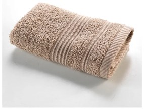 Светлокафява памучна кърпа от тери 30x50 cm Tendresse – douceur d'intérieur