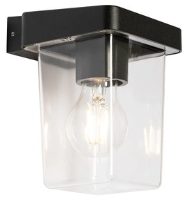 Модерна външна стенна лампа черна IP54 - Chimay