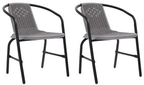 3212494 vidaXL Градински комплект с възглавници, 7 части, бежов полиратан