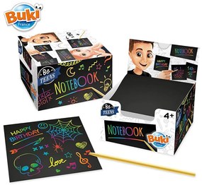 Buki France - Скреч арт Кутия с бележки BKNB001