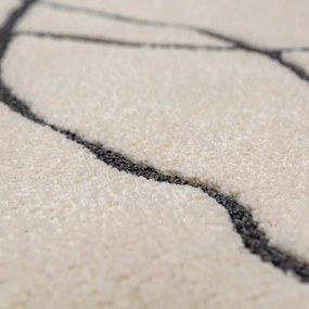 Кремав килим 120x170 cm Flow – Flair Rugs