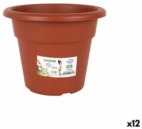 Саксия Dem Greentime Кръгъл Кафяв ø 18 x 14,6 cm (12 броя)