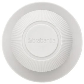 Дозатор за течен сапун с четка за миене на съдове Brabantia Sinkside 1003318, 100 мл, Полиестерни четчици, Поставка, Светлосив