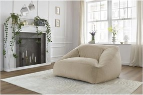 Бежов пуф от изкуствен косъм Lilibet – Bobochic Paris