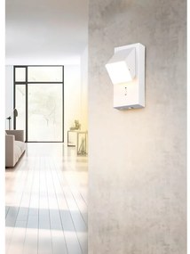 Бяла LED стенна лампа Raglan – Trio