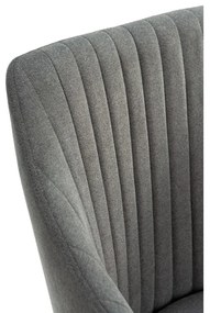 Тъмносиви тапицирани трапезни столове в комплект 2 бр. Nadi – Marckeric