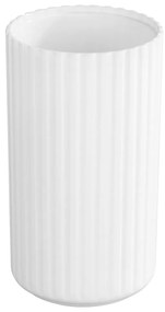 Бяла чаша за четки за зъби Minas - Allstar