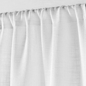 Бяла завеса за врата 90x200 cm Haltona – douceur d'intérieur
