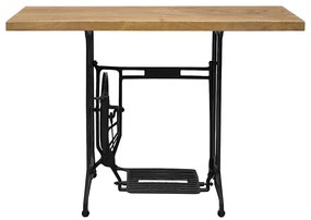 285208 vidaXL Конзолна маса тип шевна машина 110x40x75 см