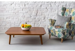 Масичка за кафе от ясенова дървесина, 110 x 110 cm Contrast Tetra - Ragaba