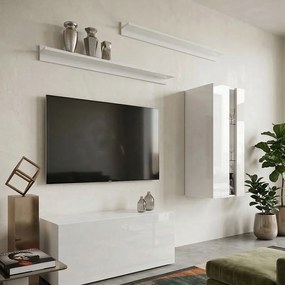 Холна секция Melvin-бял